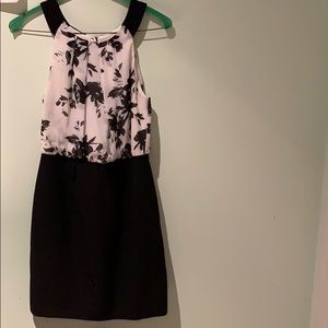 Black and white dress